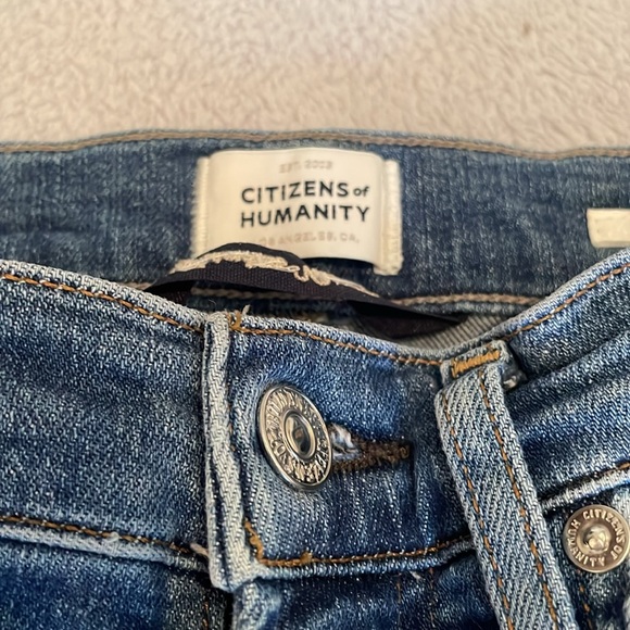 Citizens of Humanity Isola High-Rise Straight Slim Crop Jeans - Picture 8 of 13